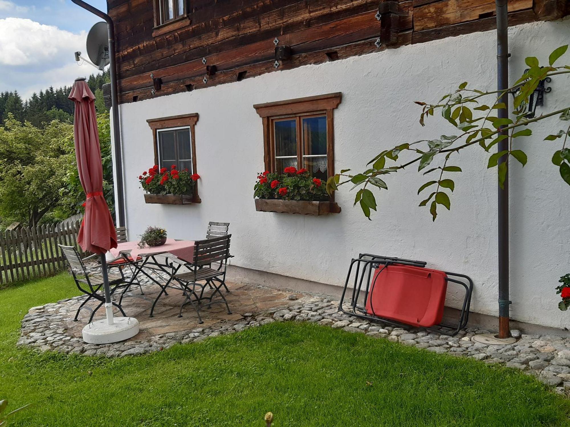 Troadkasten - Ferienhaus Am Bio-Bergbauernhof Aflenz Kurort Экстерьер фото